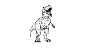 Dino Ausmalbilder