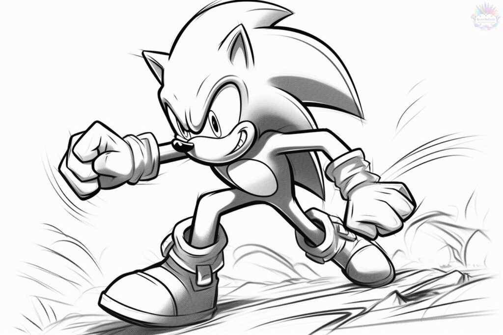 Sonic Ausmalbilder