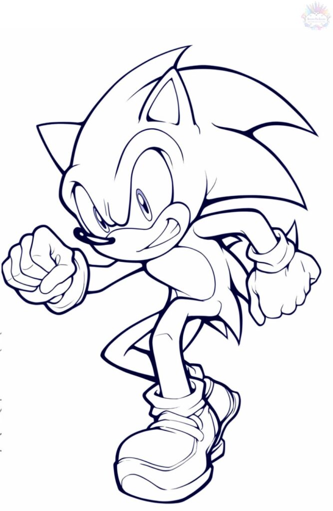 Sonic Ausmalbilder