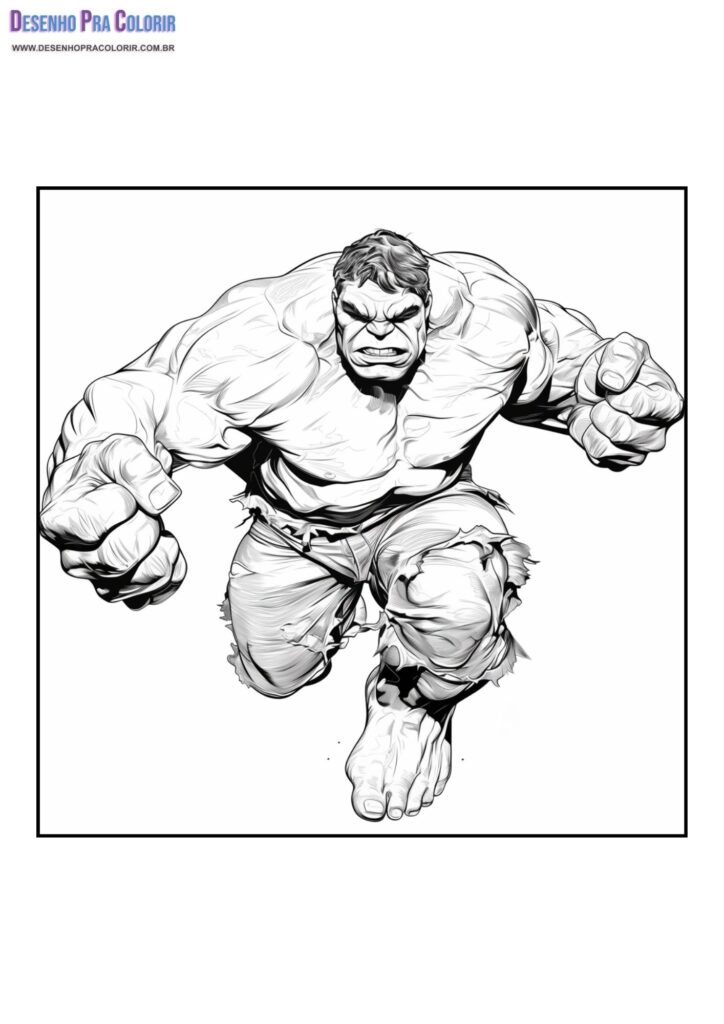 Hulk Ausmalbilder