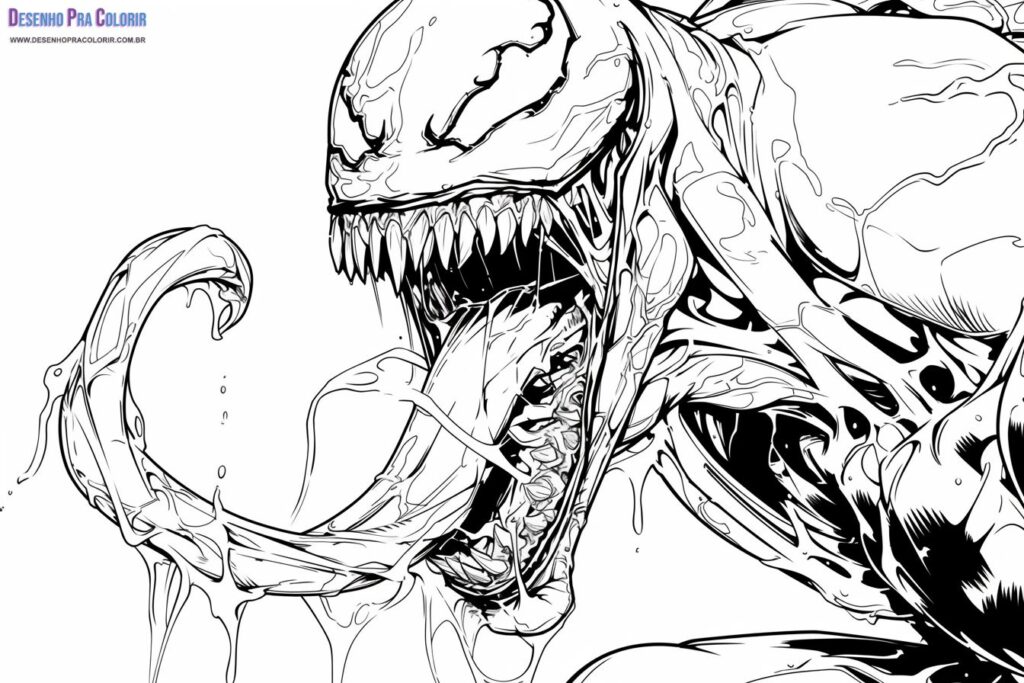 Venom Ausmalbilder