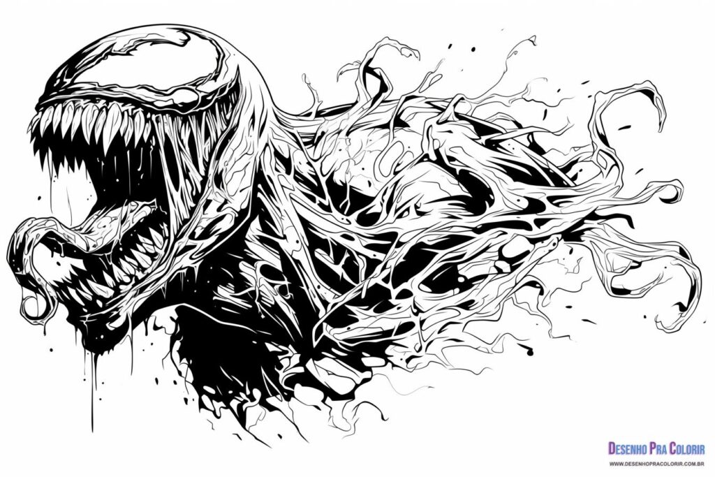 Venom Ausmalbilder